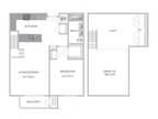 Barclay Chase Apartment Homes - One Bedroom Two Bathroom with Loft