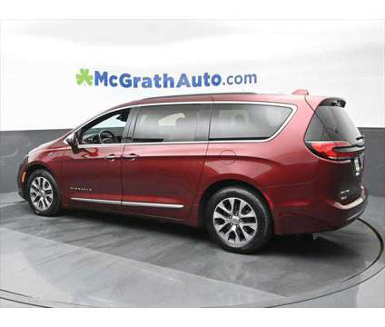 2021 Chrysler Pacifica Hybrid Pinnacle is a Red 2021 Chrysler Pacifica Hybrid Hybrid in Dubuque IA