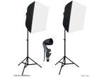 Linco Photography Portrait Softbox Light Kit Plus 2 floodlights