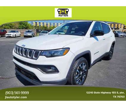 2022 Jeep Compass for sale is a White 2022 Jeep Compass Car for Sale in Tyler TX