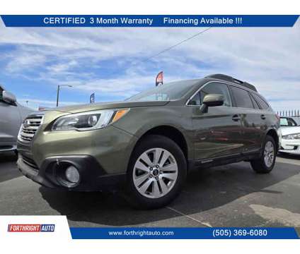 2016 Subaru Outback for sale is a Green 2016 Subaru Outback 2.5i Car for Sale in Albuquerque NM