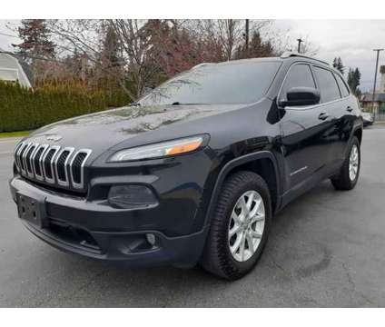 2015 Jeep Cherokee for sale is a Black 2015 Jeep Cherokee Car for Sale in Lynnwood WA