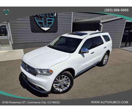 2014 Dodge Durango for sale is a White 2014 Dodge Durango 4dr Car for Sale in Commerce City CO