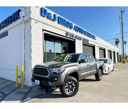 2016 Toyota Tacoma Double Cab 4X4 for sale is a Grey 2016 Toyota Tacoma Double Cab Car for Sale in Pacoima CA