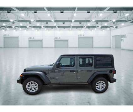 2023NewJeepNewWranglerNew4 Door 4x4 is a Grey 2023 Jeep Wrangler Car for Sale in Pampa TX