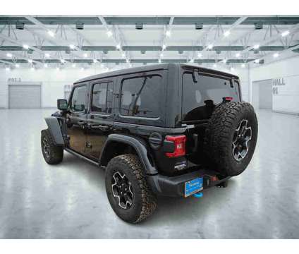 2023NewJeepNewWrangler 4xeNew4x4 is a Black 2023 Jeep Wrangler Rubicon Car for Sale in Pampa TX