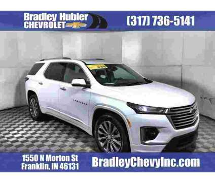 2022UsedChevroletUsedTraverseUsedFWD 4dr is a White 2022 Chevrolet Traverse Car for Sale in Franklin IN