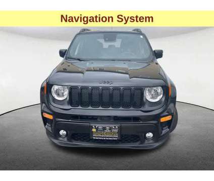 2022UsedJeepUsedRenegadeUsed4x4 is a Black 2022 Jeep Renegade Altitude Car for Sale in Mendon MA