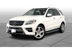 2015UsedMercedes-BenzUsedM-ClassUsed4MATIC 4dr