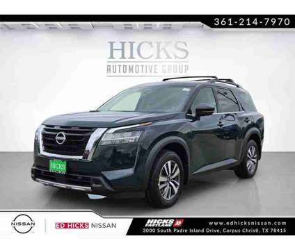 2024NewNissanNewPathfinderNew2WD is a Black, Green 2024 Nissan Pathfinder Car for Sale in Corpus Christi TX
