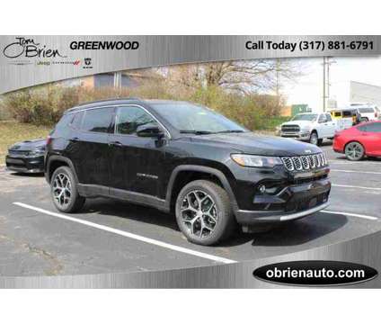 2024NewJeepNewCompassNew4x4 is a Black 2024 Jeep Compass Car for Sale in Greenwood IN