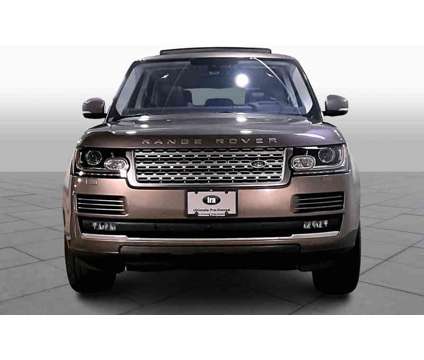 2016UsedLand RoverUsedRange Rover is a Brown 2016 Land Rover Range Rover Car for Sale in Norwood MA