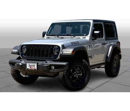 2024NewJeepNewWranglerNew2 Door 4x4 is a Silver 2024 Jeep Wrangler Car for Sale in Denton TX
