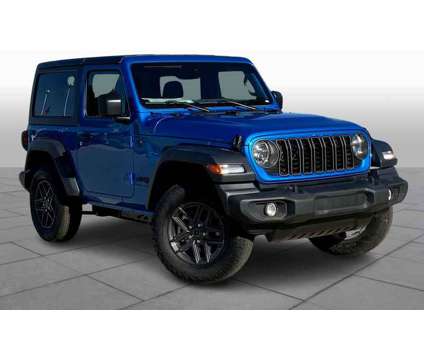 2024NewJeepNewWranglerNew2 Door 4x4 is a Blue 2024 Jeep Wrangler Car for Sale in Denton TX