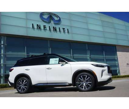 2024 Infiniti Qx60 Autograph is a Black, White 2024 Infiniti QX60 Car for Sale in Elkhorn NE