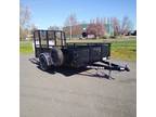 2024 PJ Trailers Utility U7 77" X 10'