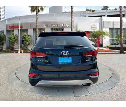 2017 Hyundai Santa Fe Sport 2.4L is a Black 2017 Hyundai Santa Fe Sport 2.4L Car for Sale in Los Angeles CA