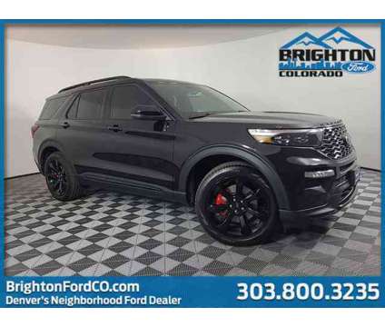 2023 Ford Explorer ST is a Black 2023 Ford Explorer Car for Sale in Brighton CO