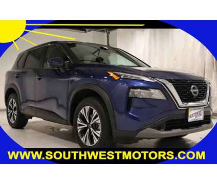2022 Nissan Rogue SV is a Blue 2022 Nissan Rogue SV Car for Sale in Pueblo CO