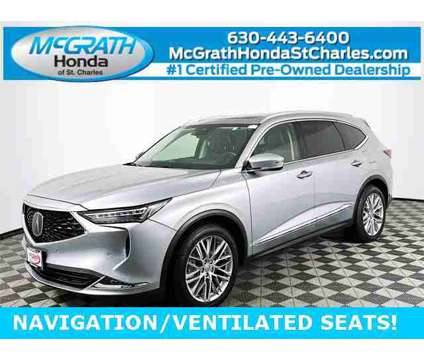 2022 Acura MDX w/Advance Package is a Silver 2022 Acura MDX Car for Sale in Saint Charles IL