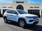 2024 Jeep Compass White, 15 miles