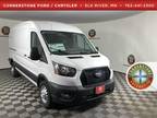 2024 Ford Transit White, 14 miles