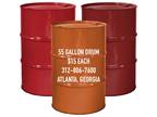 $15 Atlanta Georgia Burn Barrel Metal Steel 55 Gallon Fire Drum Barrels Drums