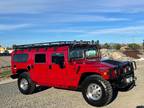 2001 Hummer H1 Wagon Turbodiesel 4WD SUV Red