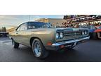 1969 Plymouth Road Runner Silver Coupe