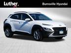 2022 Hyundai Kona White, 8K miles