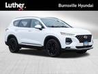 2020 Hyundai Santa Fe White, 65K miles