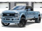 2023 Ford F450 Platinum 4x4 6.7l Diesel Fully Paint Matched Chrome Delete Tint