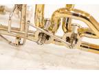 NR Excellent Professional Conn Bass Trombone 62H Bb/F/Eb Rose Brass NO RESERVE