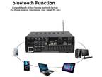 Wireless Bluetooth Stereo Power Amplifier 5000W Dual Channel Sound Audio Stereo