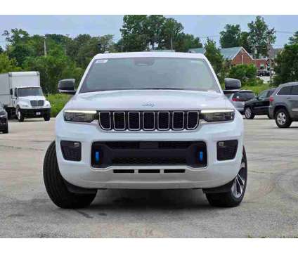 2024 Jeep Grand Cherokee Overland 4xe is a White 2024 Jeep grand cherokee Overland SUV in Saint Charles IL