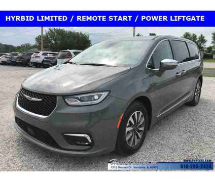 2022 Chrysler Pacifica Hybrid Limited is a Grey 2022 Chrysler Pacifica Hybrid Limited Hybrid in Vandalia IL