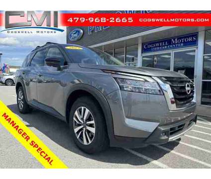 2023 Nissan Pathfinder SL is a Black 2023 Nissan Pathfinder SL SUV in Russellville AR