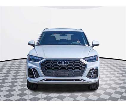 2024 Audi Q5 e S Line is a White 2024 Audi Q5 SUV in Silver Spring MD