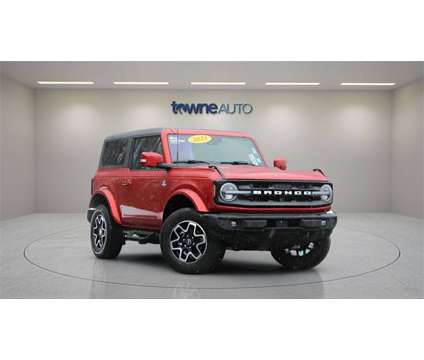 2023 Ford Bronco Outer Banks is a Red 2023 Ford Bronco SUV in Orchard Park NY