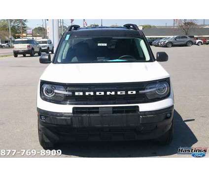 2024 Ford Bronco Sport Outer Banks is a White 2024 Ford Bronco SUV in Greenville NC