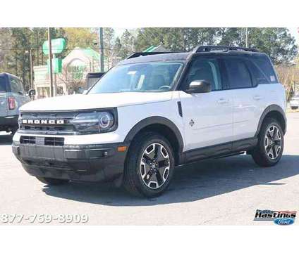 2024 Ford Bronco Sport Outer Banks is a White 2024 Ford Bronco SUV in Greenville NC