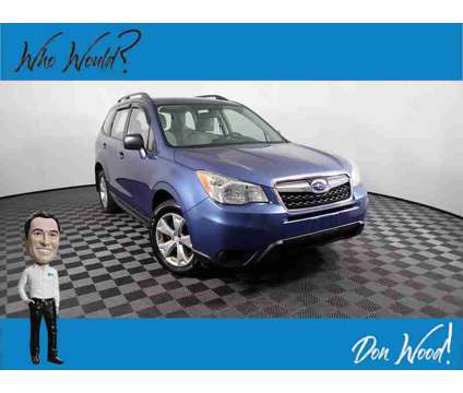 2015 Subaru Forester 2.5i is a Blue 2015 Subaru Forester 2.5i SUV in Athens OH