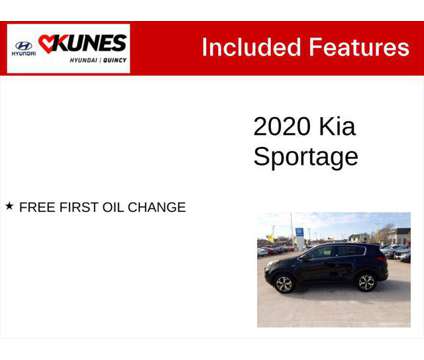 2020 Kia Sportage LX is a Black 2020 Kia Sportage LX SUV in Quincy IL