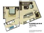 The Willows Apartments - WILLOWS- 695- 1 Bedroom / 1 Bathroom