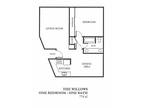The Willows Apartments - WILLOWS-774- 1 Bedroom / 1 Bathroom/ L