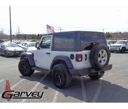 2018 Jeep Wrangler Sport S 4x4 is a White 2018 Jeep Wrangler Sport SUV in Plattsburgh NY