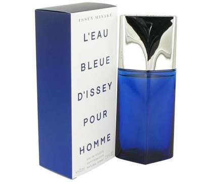 30% FLAT SALE | L’eau Bleue D’issey Pour Homme Cologne by Issey Miyake 2.5 is a Green, Orange Everything Else for Sale in Merrillville IN