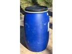 55 gallon plastic barrel (Jasper, Ga)