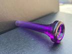 Screamer Lead Trumpet Mouthpiece Crystal Purple