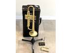 RARE! Carol Brass CTR- 7774L-YST Bb Trumpet